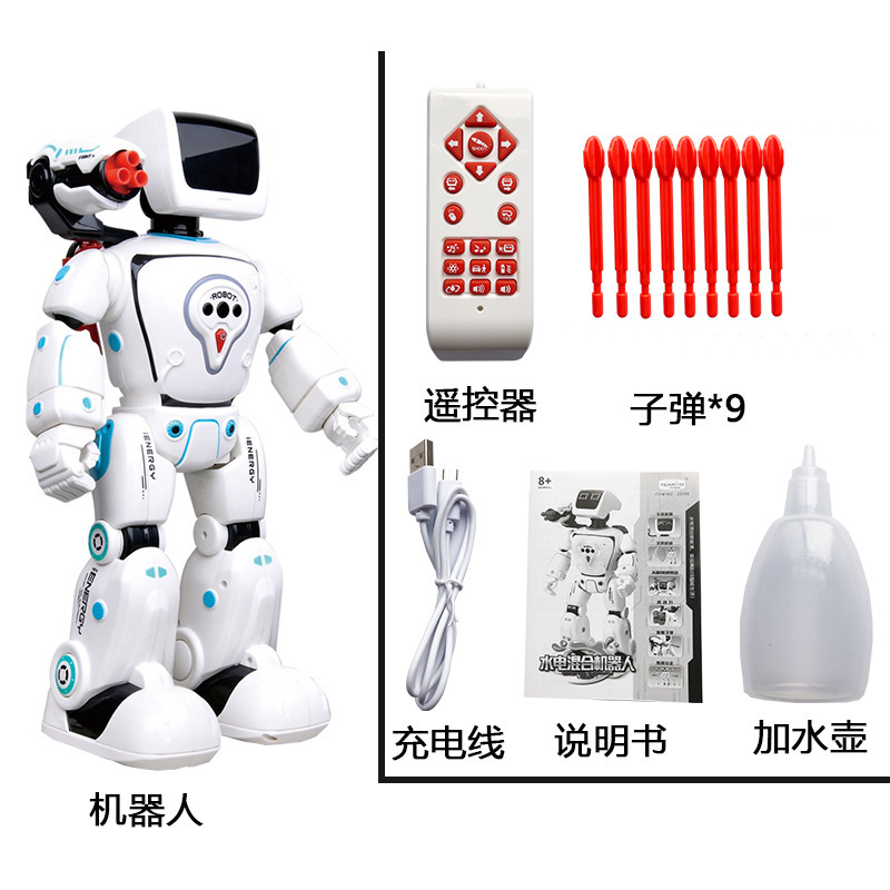 Cross-border new product: Hybrid hydropower new energy remote control robot - the artificial intelligence friend of children Item Picture