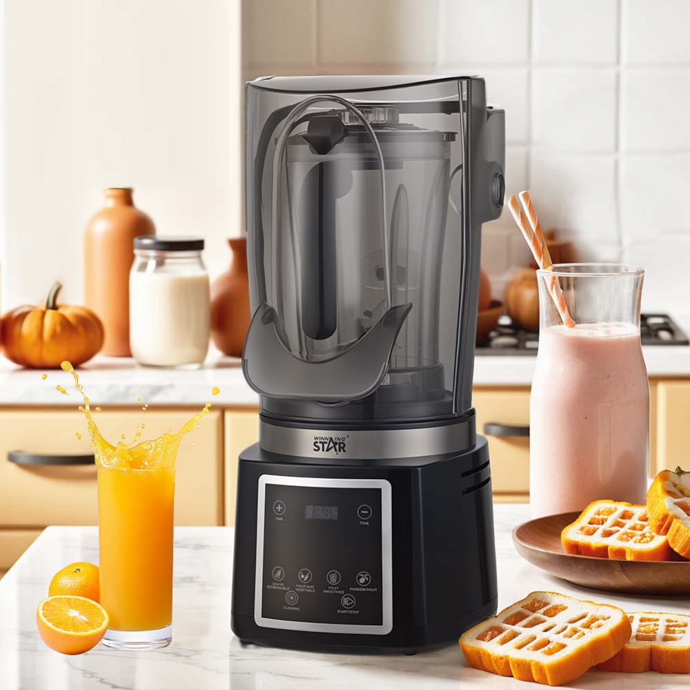 winning star foreign trade exclusive commercial juice juicer, soy milk milkshake multi-functional juicer, soundproof blender Specification image