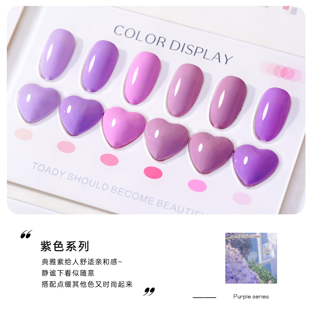 shanilak's new macaron-colored nail polish glue set, color glue, nail polish color glue, phototherapy glue, nail art painting glue processing and customization Application Scenario