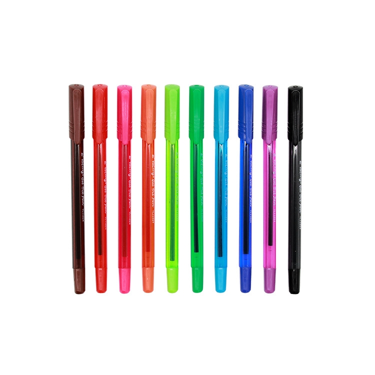 The Yalong Cross-border Classic multi-color Ballpoint pen with a cap strap and blue ink pen is suitable for schools and offices Item Picture