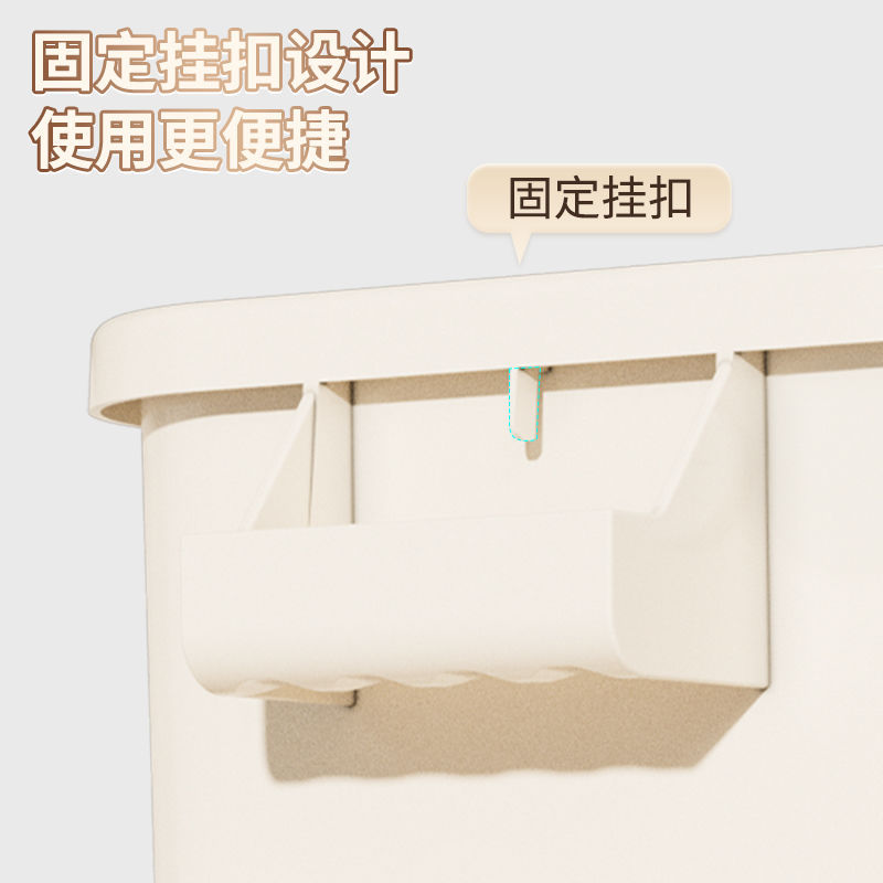 厨房垃圾桶大容量高款加厚家用客厅餐饮无盖手提卫生桶厨余垃圾桶 details Picture