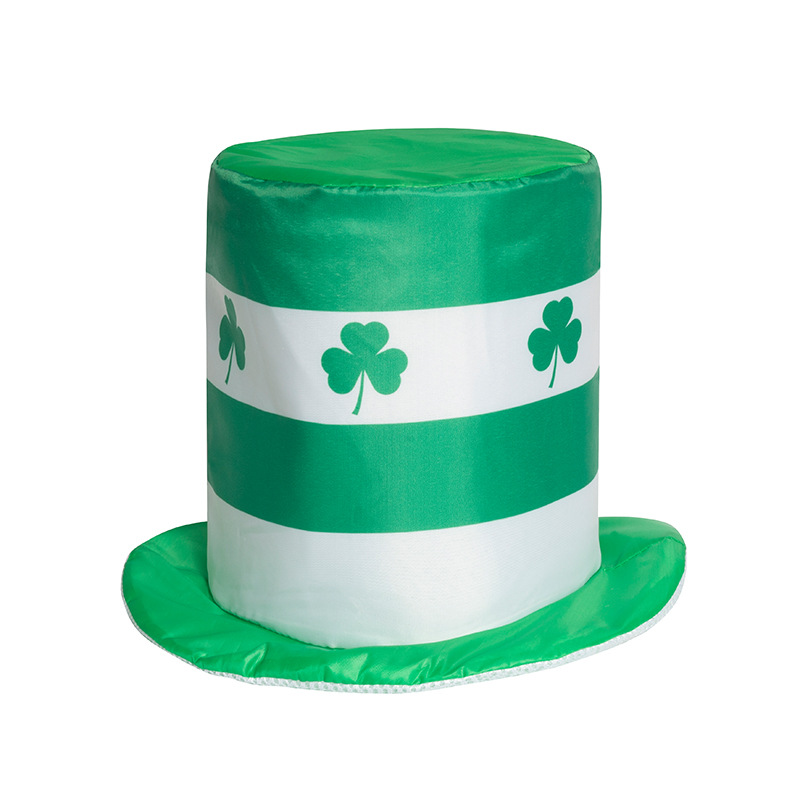 Amazon's new St. Patrick's Day hat, polyester digital print Irish Day clover hat Application Scenario