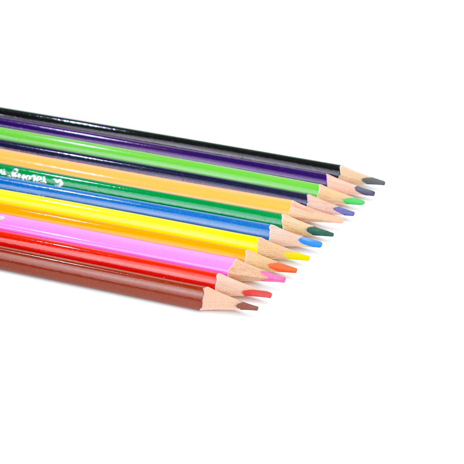 Yalong wholesale 12-color classic black metal hardcover colored children's pencils for student art supplies Application Scenario