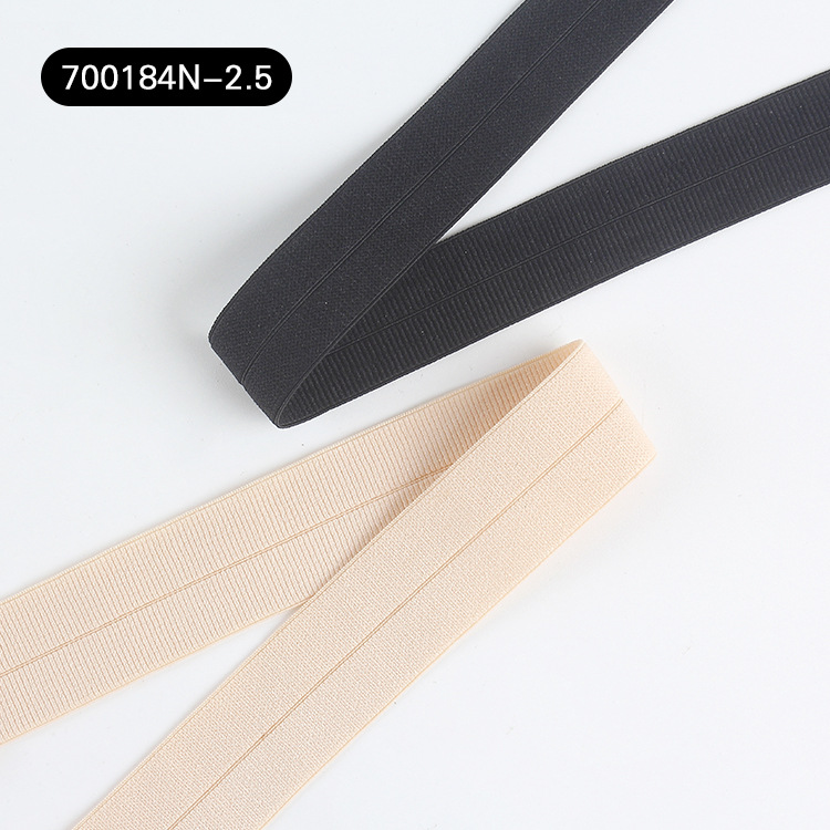 Factory direct sales: 2.0 threaded edge high-elasticity elastic band underwear, bras, down jackets, webbing weaving Specification image