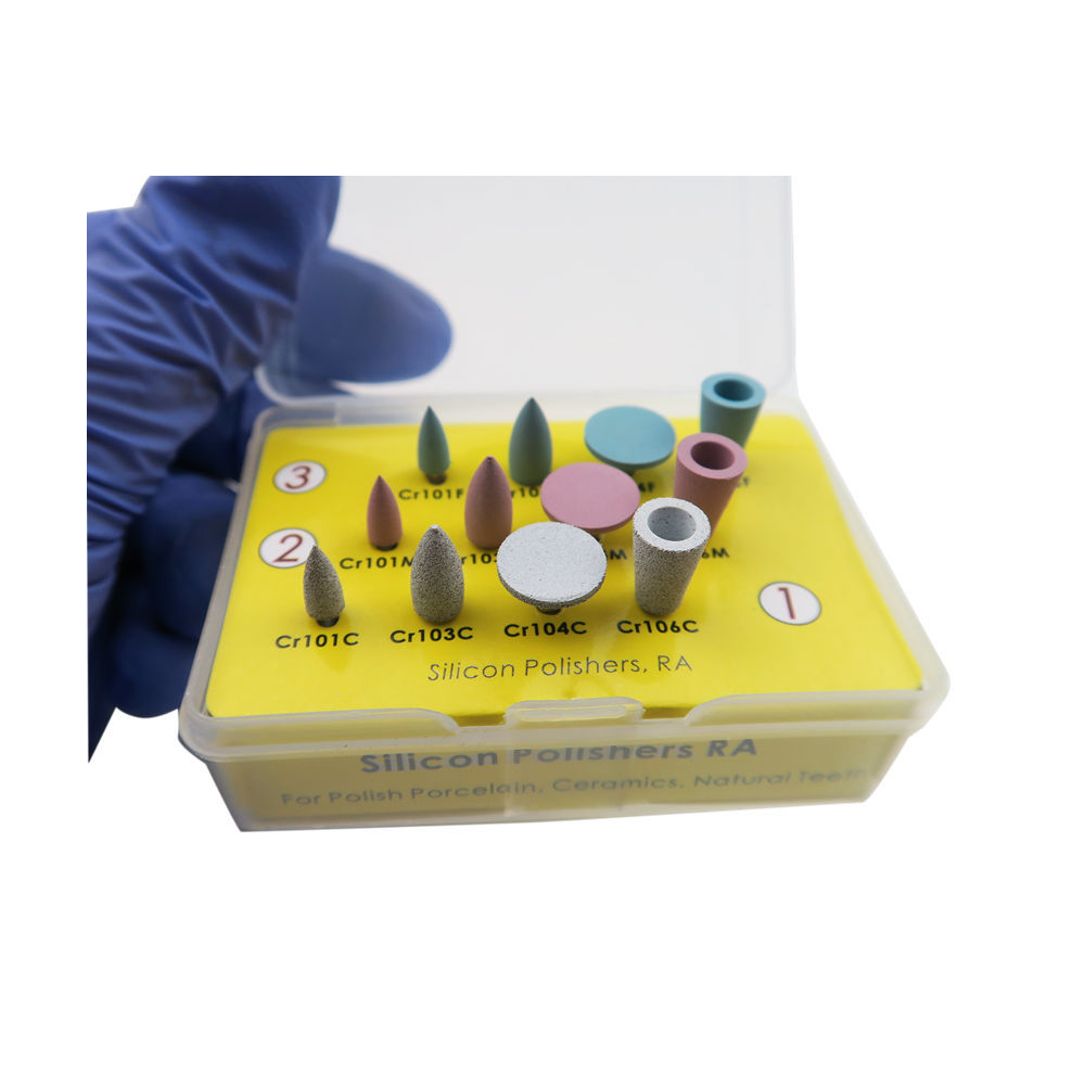 Cross-border exclusive dental polishing set, including dental silicon polishing machine, dental polishing drill set and polishing tools Specification image