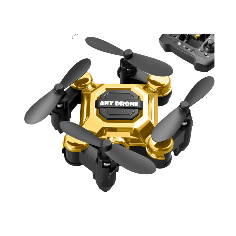 Mini folding drone, remote control aircraft, aerial photography quadcopter, toy for primary school students, small, durable and drop-resistant children Item Picture