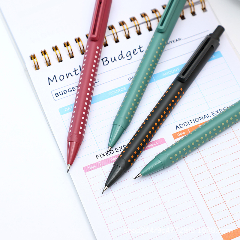 Oufeiya Stationery Simple color mechanical Pencil 0.5/0.7mm Office Activity Pencil 6611 Specification image