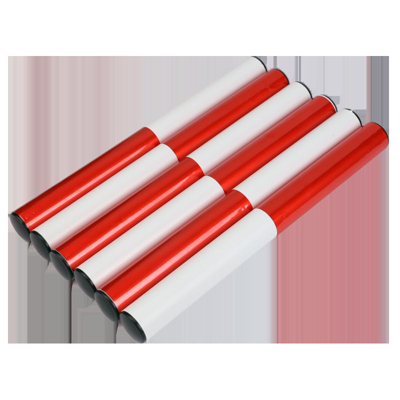 Children's running baton, pvc baton, relay baton, track and field baton, red and white type baton Item Picture