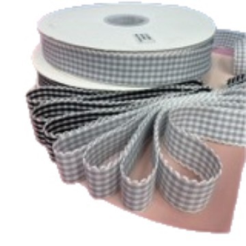 Black fungus edge checkered tape 1-4 cm wide wavy macaron colorful woven tape for cake baking DIY colorful checkered tape Item Picture