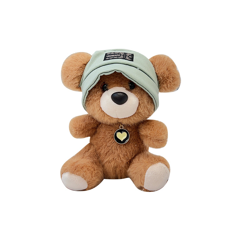 Wholesale of hats, bear dolls, pendants, plush small dolls, bags, keychains, dolls, cute toys, schoolbags and pendants Item Picture
