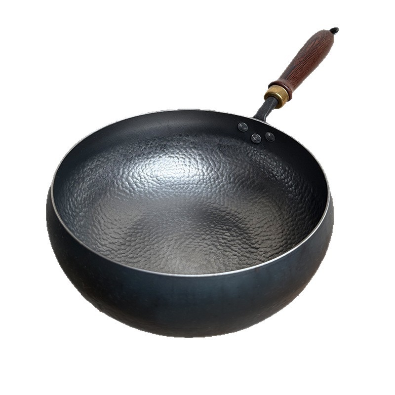 والقدور المصنوعة من الحديد المطبوخ تُصنع يدويا دون طلاء Item Picture