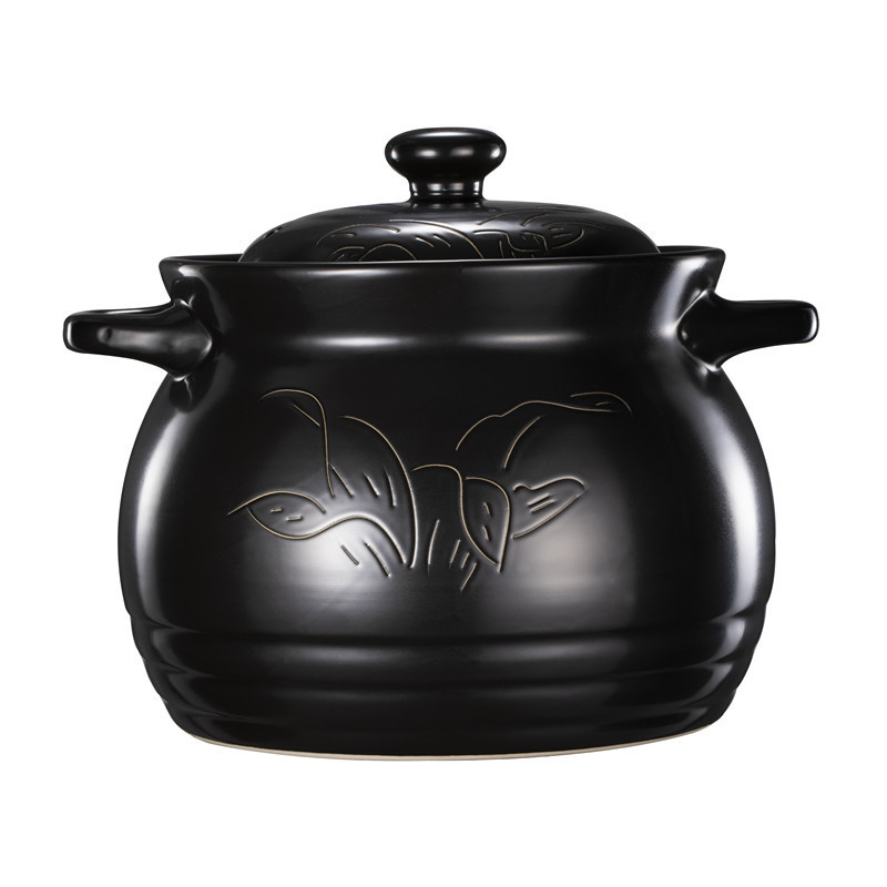 Jinhua lithium porcelain clay pot stew pot for making soup, household gas ceramic clay pot, high-temperature resistant earthenware pot, gas stove soup pot Application Scenario
