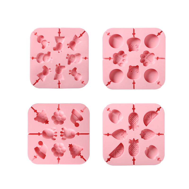 硅胶/披萨铝盘/DIY硅胶模具/烘焙模具/石膏香薰白底实物图