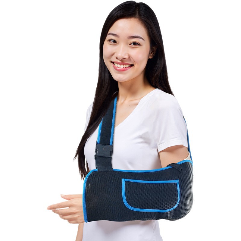 跨境透气网布儿童成人手臂前臂吊带肩肘腕关节脱臼固定带护具批发