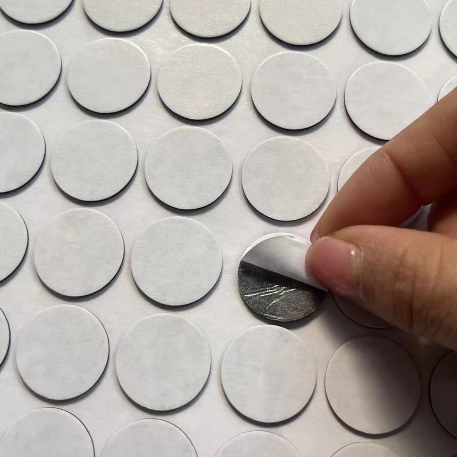 Strong round PE foam double-sided tape mirror DIY fixed back adhesive dot square high-adhesion hook double-sided tape details Picture