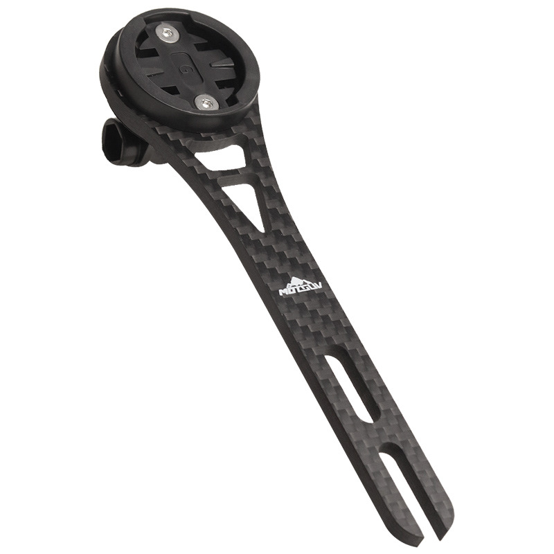 Bicycle carbon fiber stopwatch stand, road bike windbreak integrated handle special extension stand, action camera base Item Picture