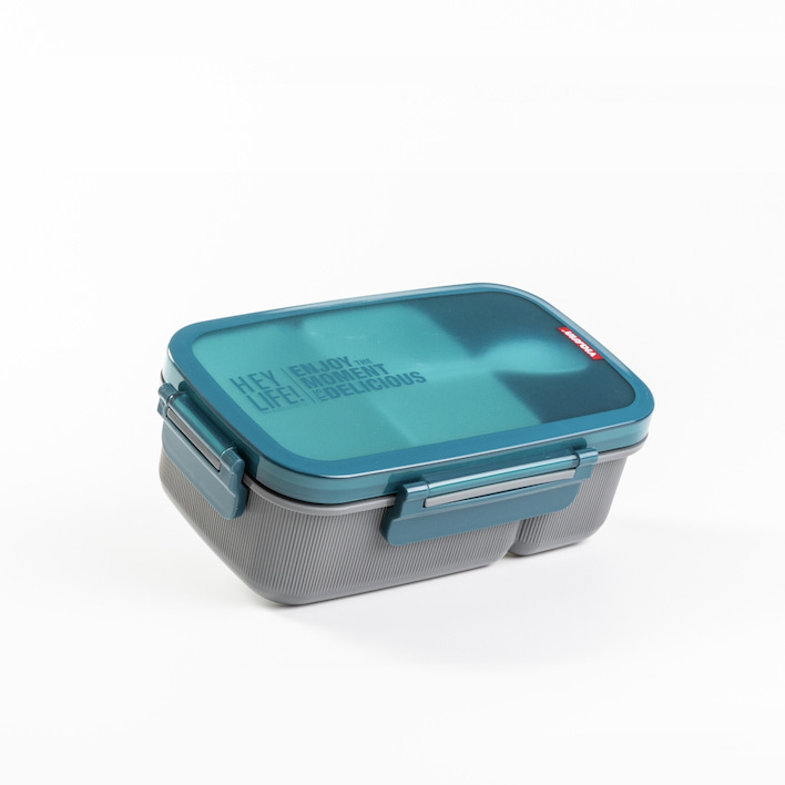 A371A 万福跨境电商午餐盒密封饭盒减脂餐盒分格饭盒微波炉