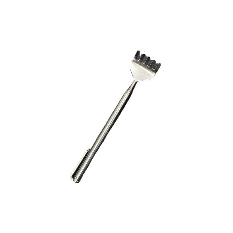 Five-section pen-type retractable scratch-free tickle rake pen clip type tickle tickle for the elderly Item Picture