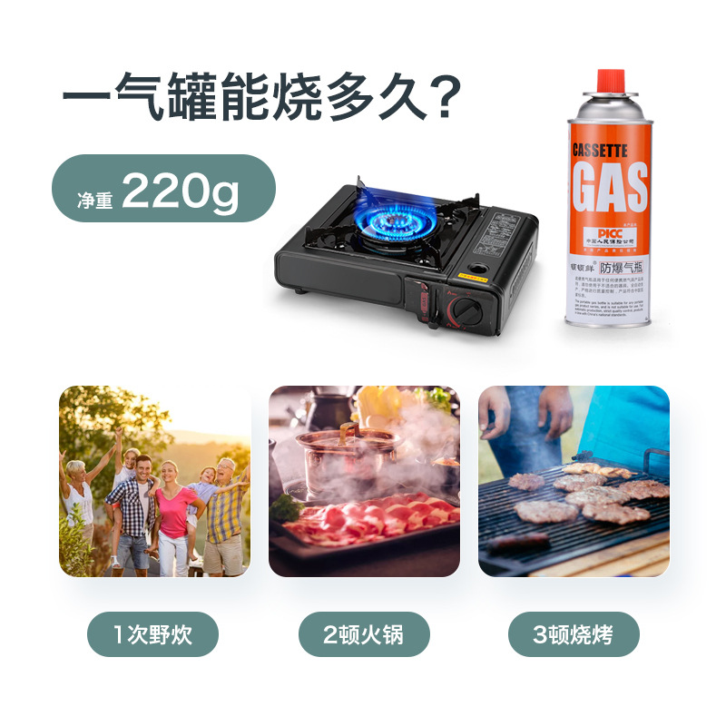 Portable gas cylinders for gas stoves, outdoor magnetic stoves, butane liquefied gas, gas, small gas cylinders, gas cylinders details Picture