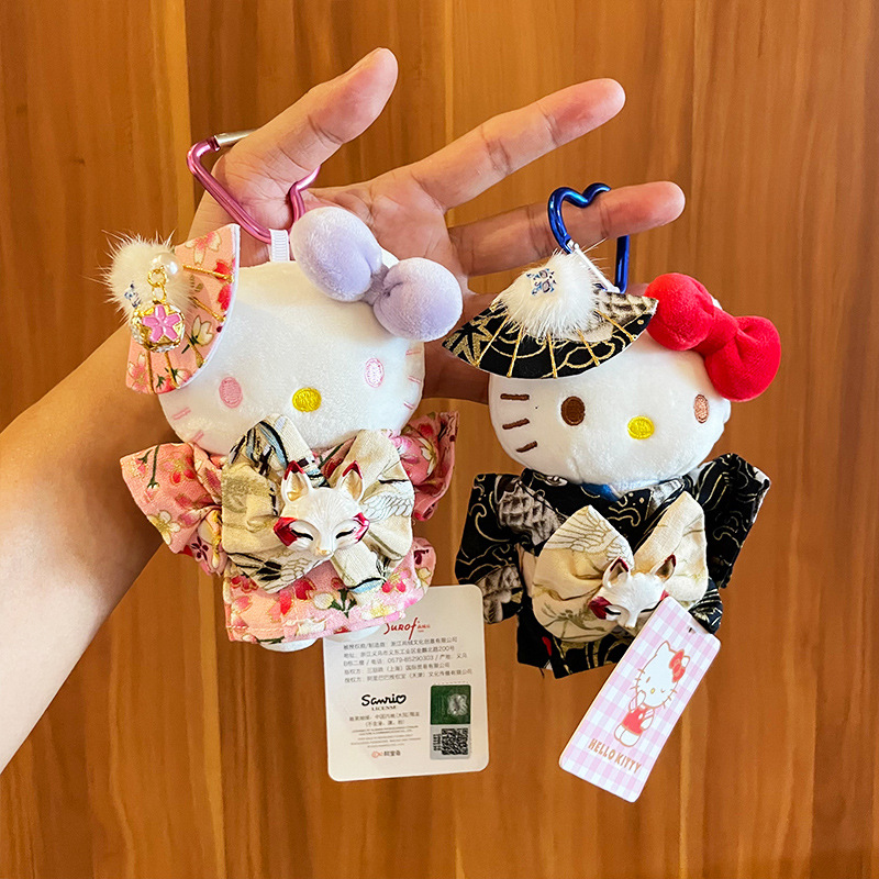 Cute hellokitty trinkets, baby clothes, glasses, cartoon kitty bags, trinkets, plush toys Application Scenario