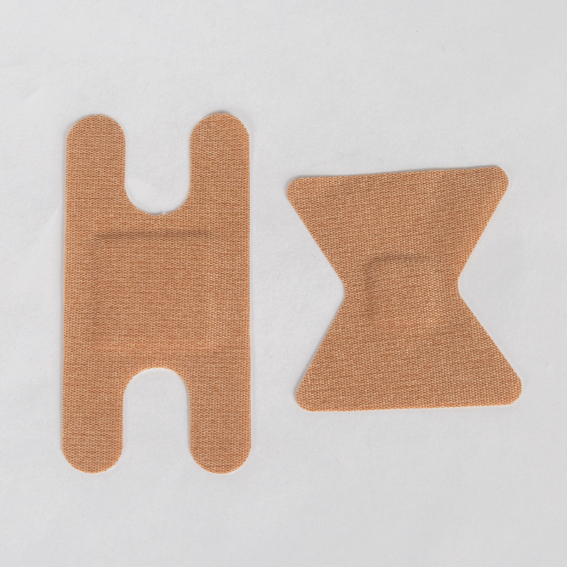 12 pieces of skin-colored elastic fabric band-aids with strong extensibility and comfort are only for foreign trade export details Picture