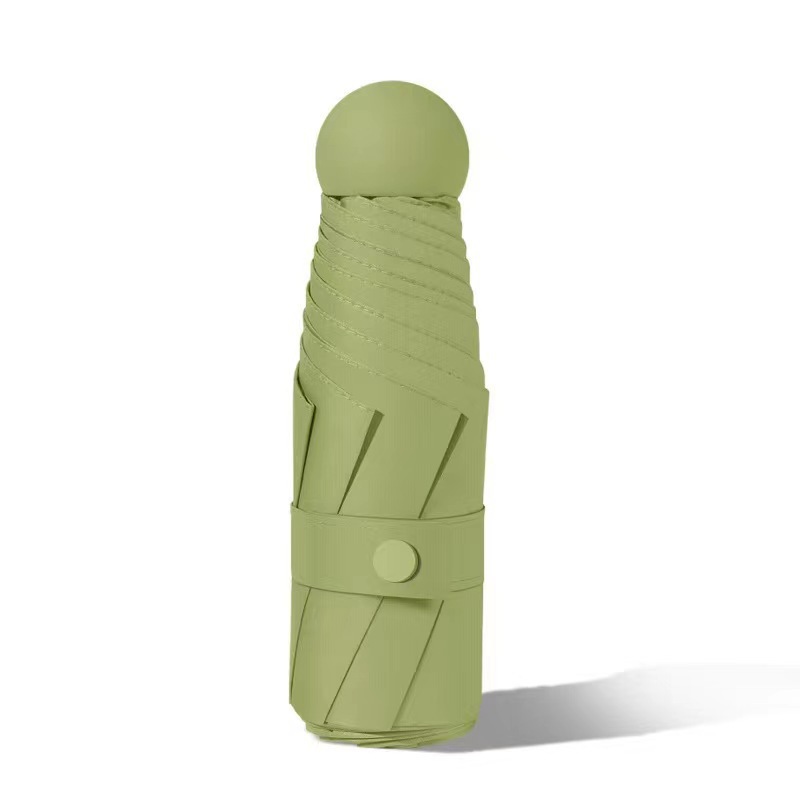 Mini five-fold six-bone umbrella: 嗮 UV protection, compact and portable, sun protection and shading. Compact sun umbrella, suitable for both sunny and rainy days Item Picture
