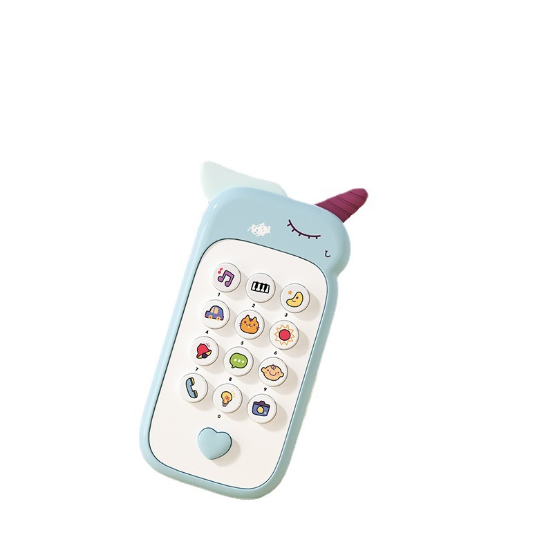 Baby mobile phone toys wholesale, baby kidstoys music early education and intelligence phone, children's simulation phone Item Picture