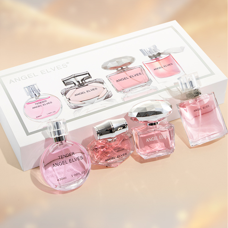 ANGEL ELVES花样女士香水套盒美丽人生竹韵粉钻邂逅清新持久留香