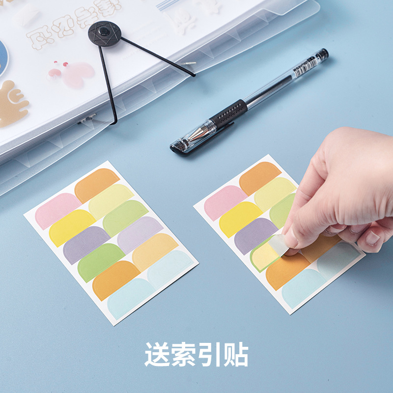 A4 plastic organ bag, file bag, large-capacity test paper storage book, information book classification, multi-layer briefcase storage clip Application Scenario