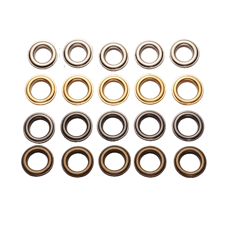 铜材质气眼加工定制气眼扣外贸单大量加工开模金属鸡眼扣