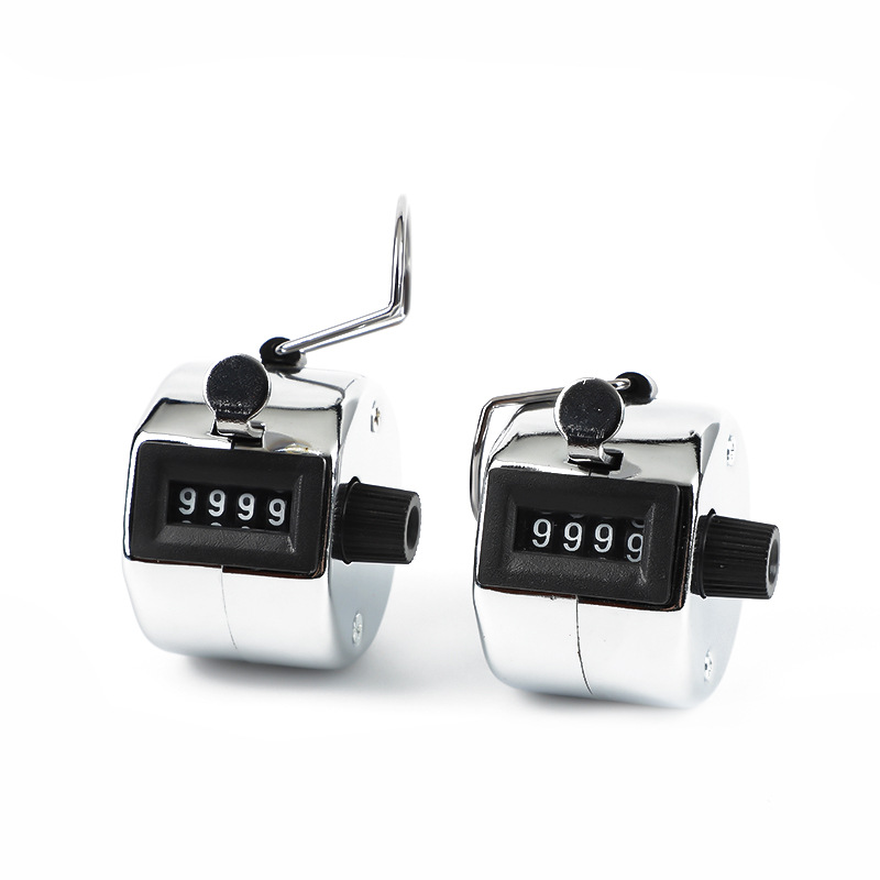 Mechanical counter, manual counter, metal pedestrian flow counter, manual counter, fishing counting wonder