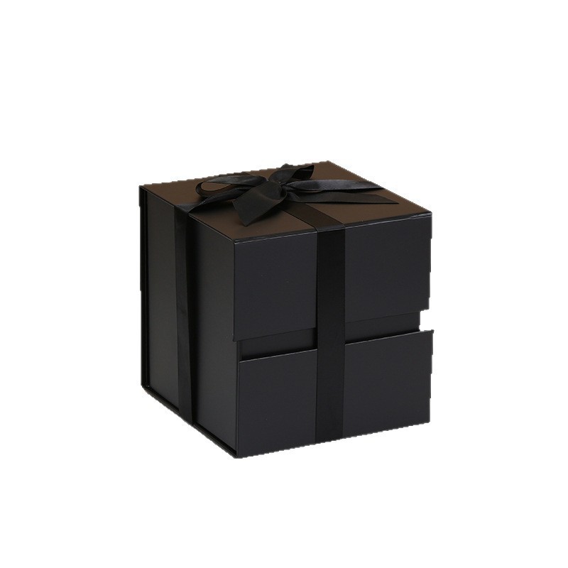 伴手礼/纸制品/圆头礼盒/礼盒包装/定制礼盒白底实物图