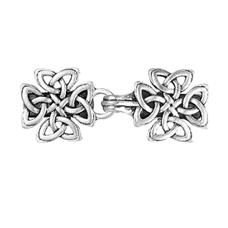 Silk scarf buckle, retro hollowed-out, versatile sweater clip, women's cardigan shirt collar clip, anti-glare buckle, brooch, scarf decoration Item Picture