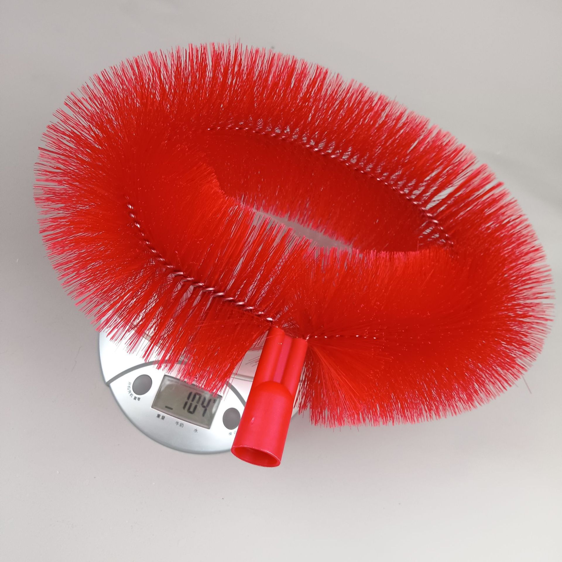 美梁工厂圆形清洁刷屋檐过滤刷清洁刷屋顶可伸缩清理刷清洁刷头                               细节图