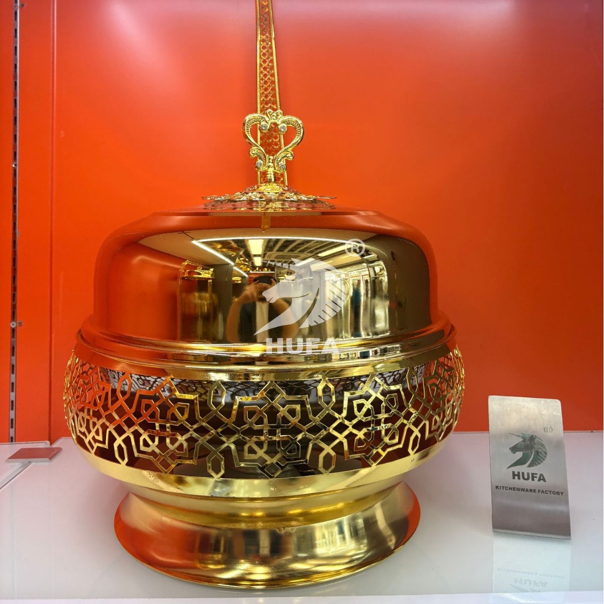 Cross-border best-selling luxury hanging lid stainless steel buffet stove, hotel and restaurant hook meal stove, alcohol stove, and Buffay stove Item Picture