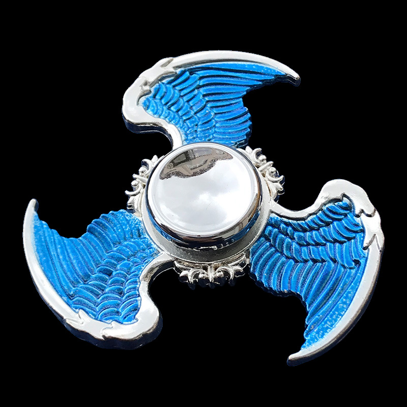 Factory direct sales of new fidget spinner children's toys, adult stress-relieving metal colorful interfinger rotation, student fingers Specification image