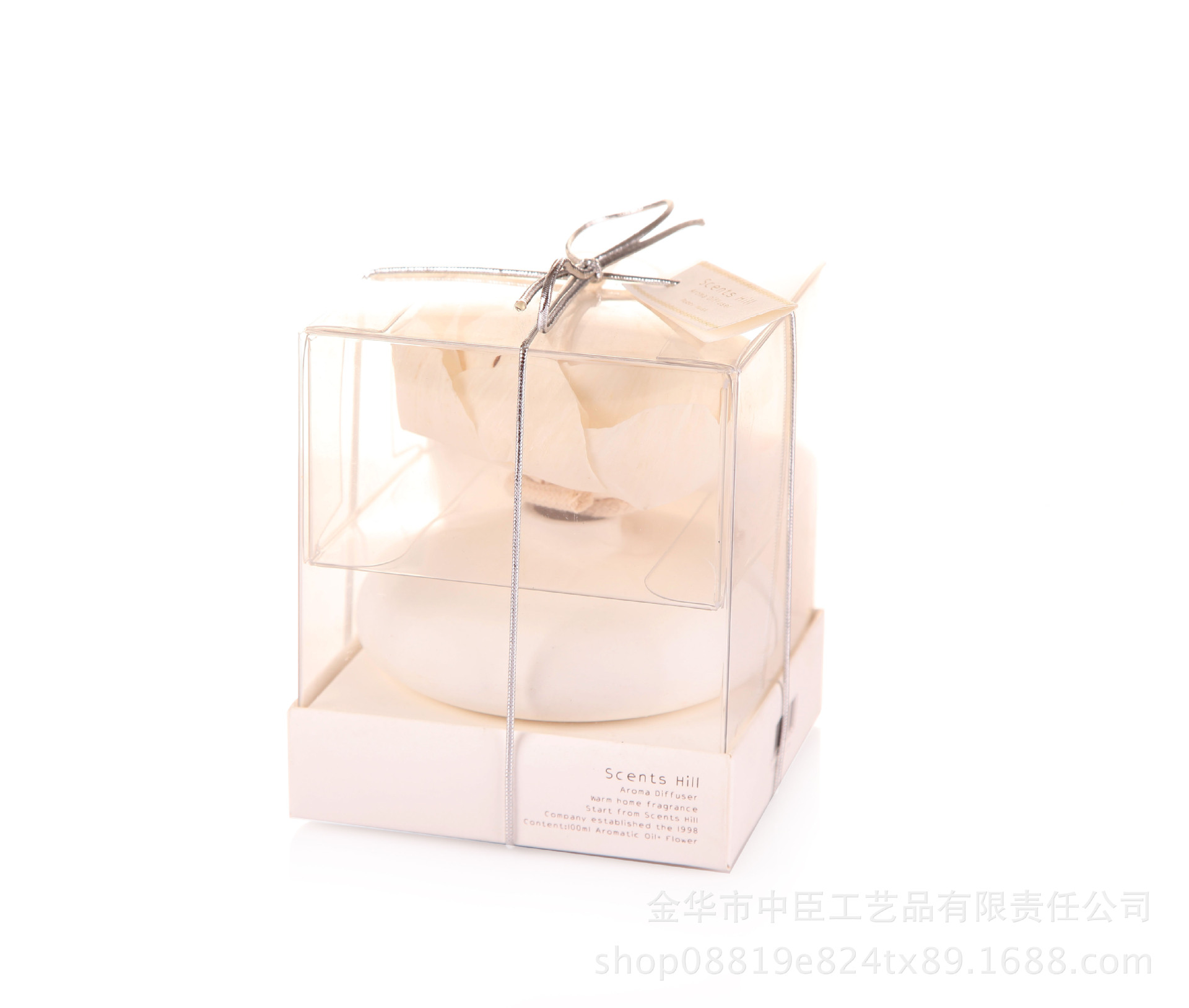 花瓶/家居装饰摆件/生态瓶/亚克力花瓶/竹柏盆栽花瓶产品图