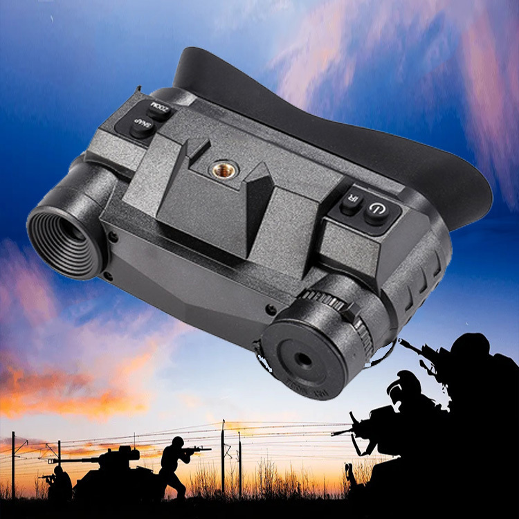 The new NVG-G1 multi-functional digital binocular night vision device is a high-definition mini head-mounted infrared night vision device details Picture