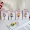 Cross-border luminous resin cartoon cute strong adhesive key wall-mounted wall hanger hook traceless towel adhesive hook details Picture