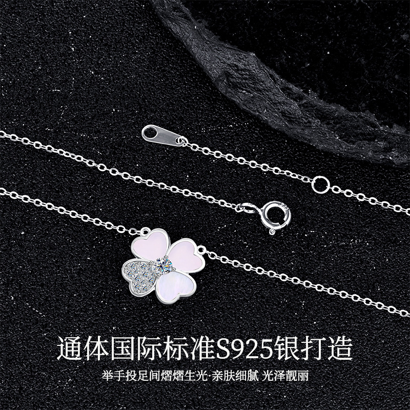 银饰/项链/金色链子/新款/珍珠细节图
