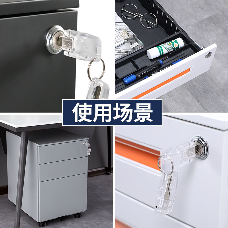 门锁/铝合金门锁/RENZ/老式防盗门锁芯/木门锁产品图