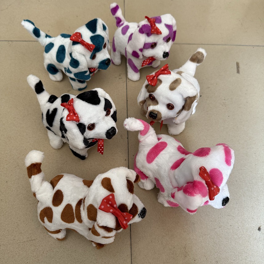 Electric coral spotted dogs, long-haired dogs that bark, nod and wag their tails, spotted dogs, children's electric toy dogs wholesale Application Scenario