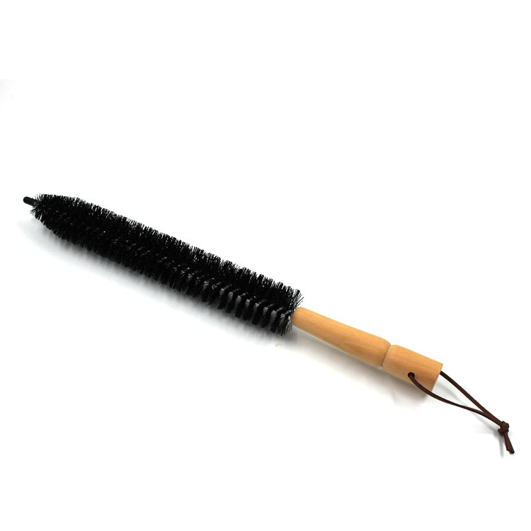 Jujian's best-selling pipe brush, inner wall pipe, range hood cleaning brush, pom rod, chimney brush with wooden handle Specification drawing