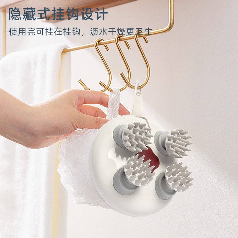 JA-H2多功能家用便携式红光头部按摩器产品图