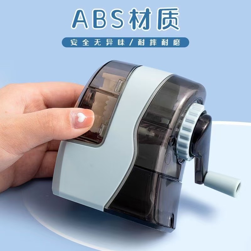 Hand-cranked pencil sharpener, rotating pencil sharpener, pencil sharpener for children and primary school students Application Scenario