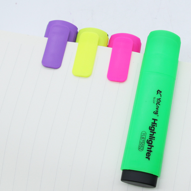 Yalong Cross-border's 2023 best-selling highlighters for schools and offices/High-quality highlighters Item Picture
