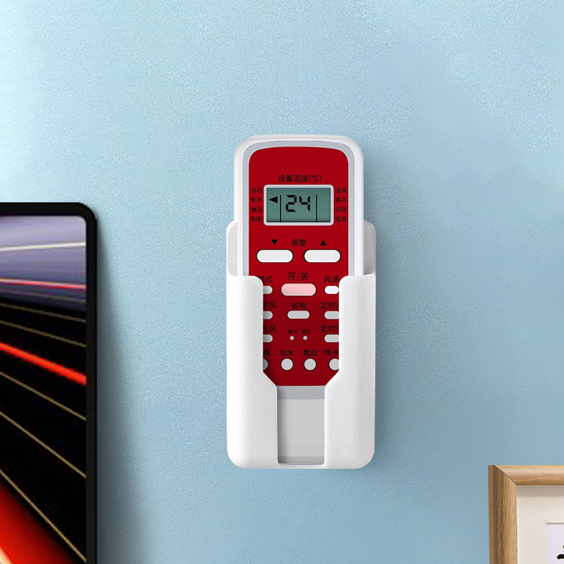 A wall-mounted TV remote control storage box for the living room, wall-mounted TV remote control, and a wall-mounted storage rack Specification image