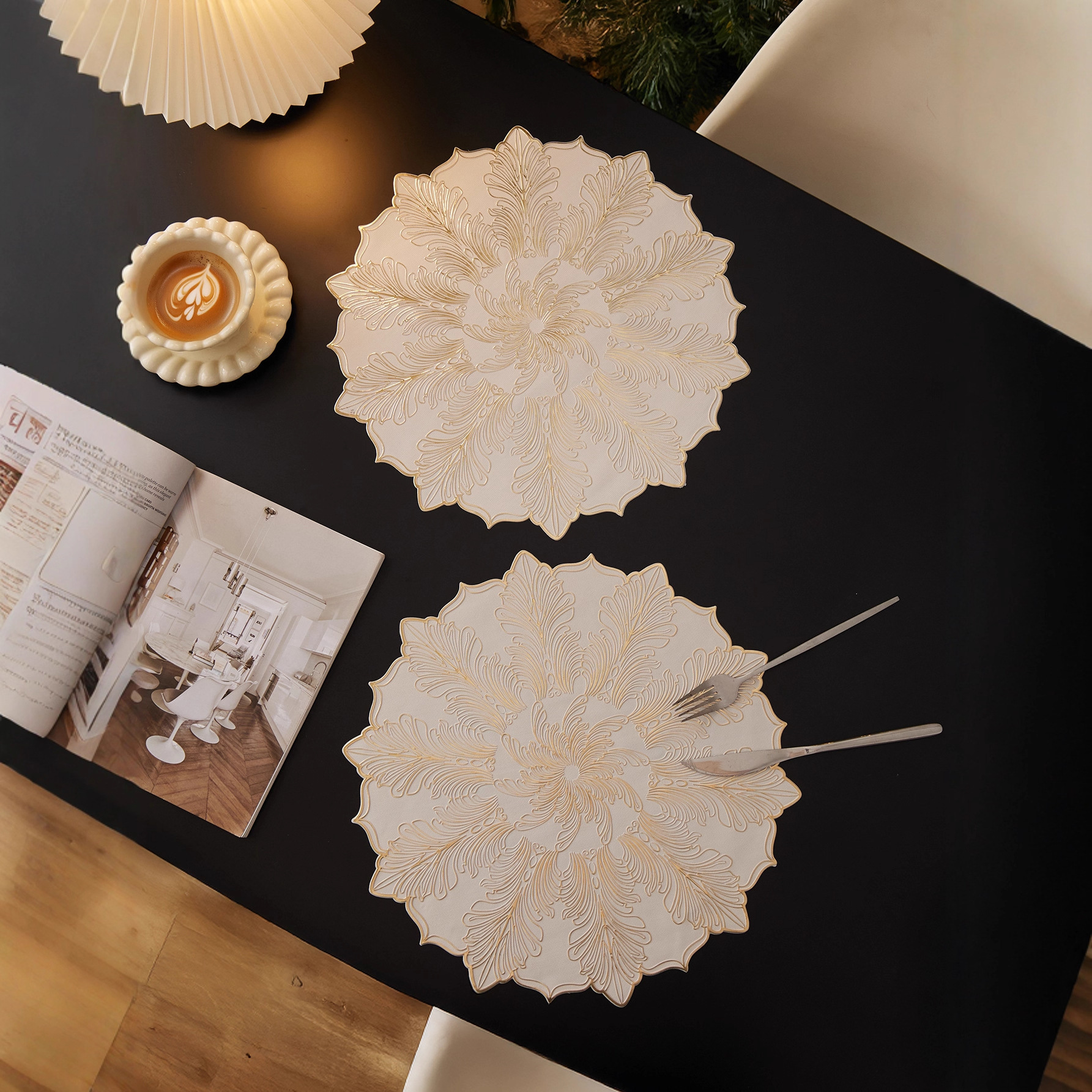 餐垫、杯垫实物图