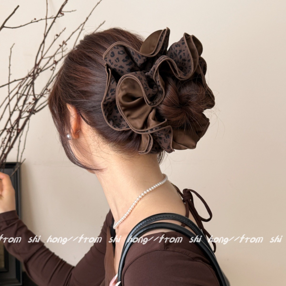 发圈/饰品/大肠发圈/头绳/头花细节图