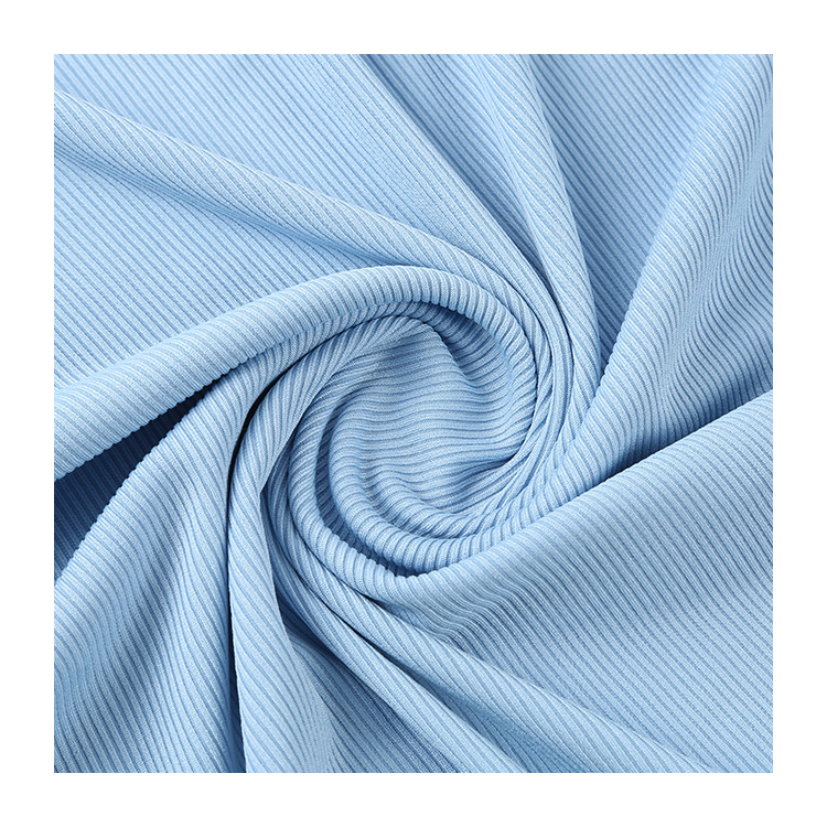 2*2 stretch ribbed fabric, pitted polyester fabric 250g, spring and summer vests, home wear and swimwear fabric Application Scenario